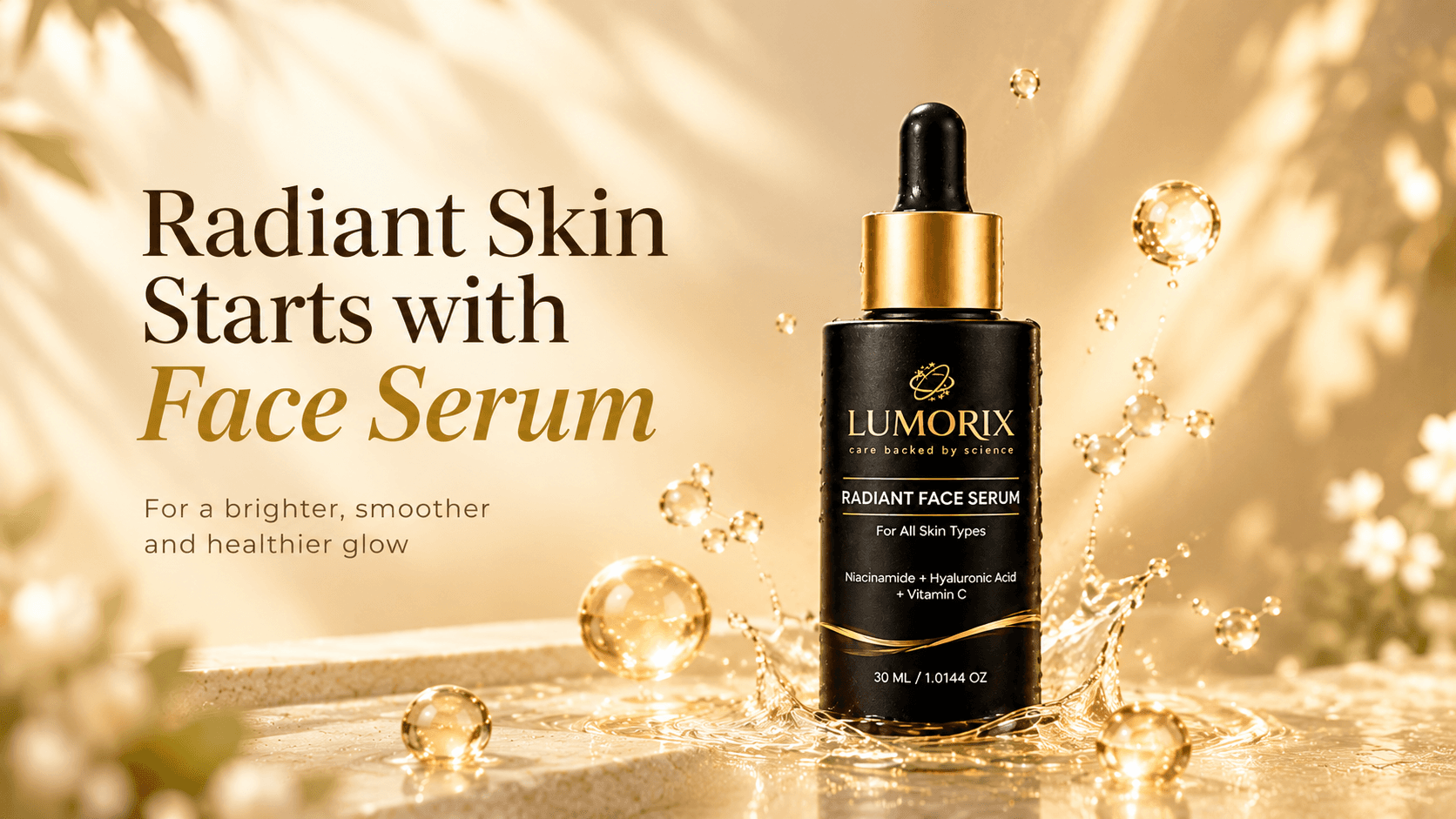 Radiant Face Serum - Lumorix